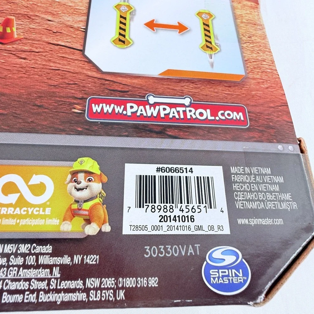 Nickelodeon Rubble & Crew Construction Tool Set Kids Paw Patrol‎ Playset NIB NEW